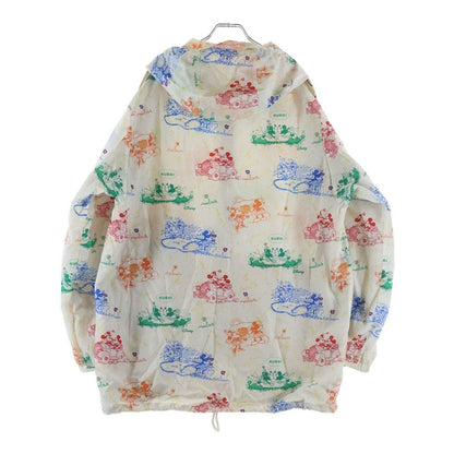 Gucci Disney Character Print Zip Up Nylon Hooded Jacket Multicolor Zadkh — view 2