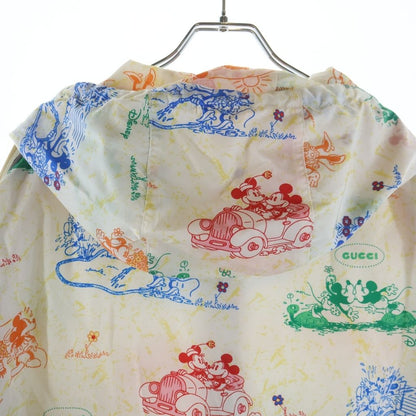 Gucci Disney Character Print Zip Up Nylon Hooded Jacket Multicolor Zadkh — view 4