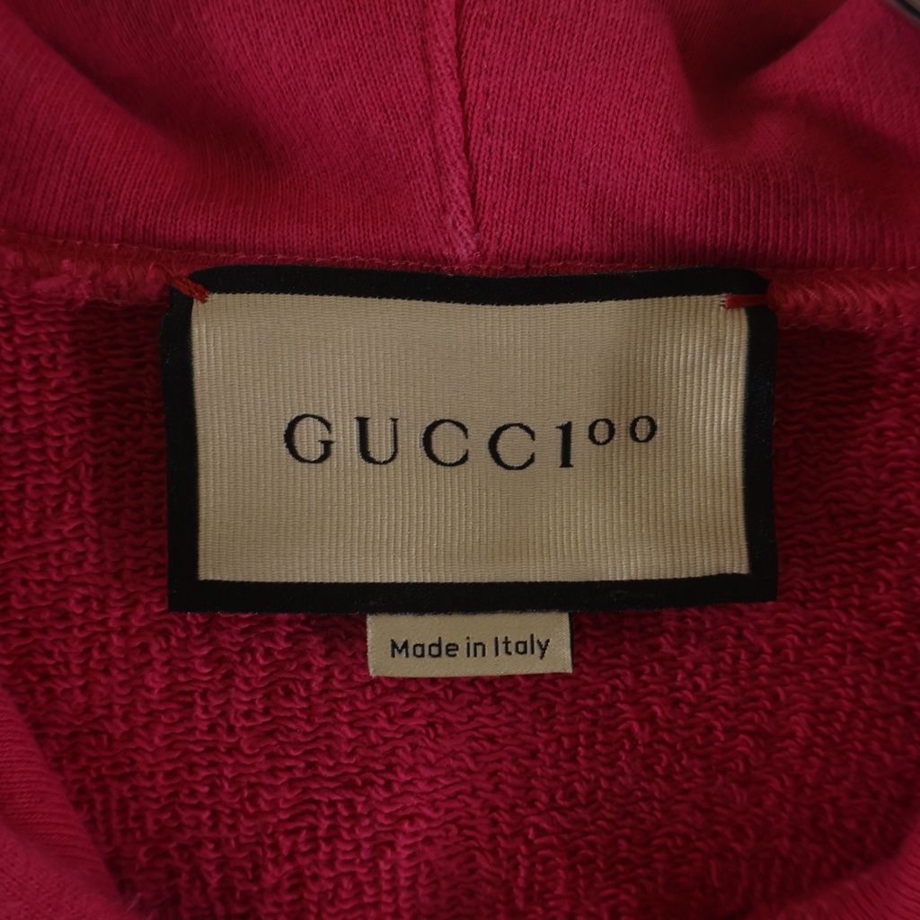Gucci Sony Music IS Mine Anniversary Print Pullover Hoodie Pink — view 6