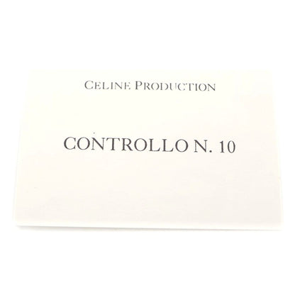 Celine Macadam Handbag Mini Tote Brown Leather Gold — view 7