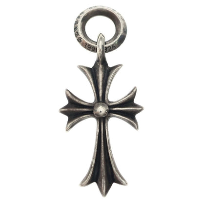 Chrome Hearts Tiny CH Cross Charm Pendant Silver