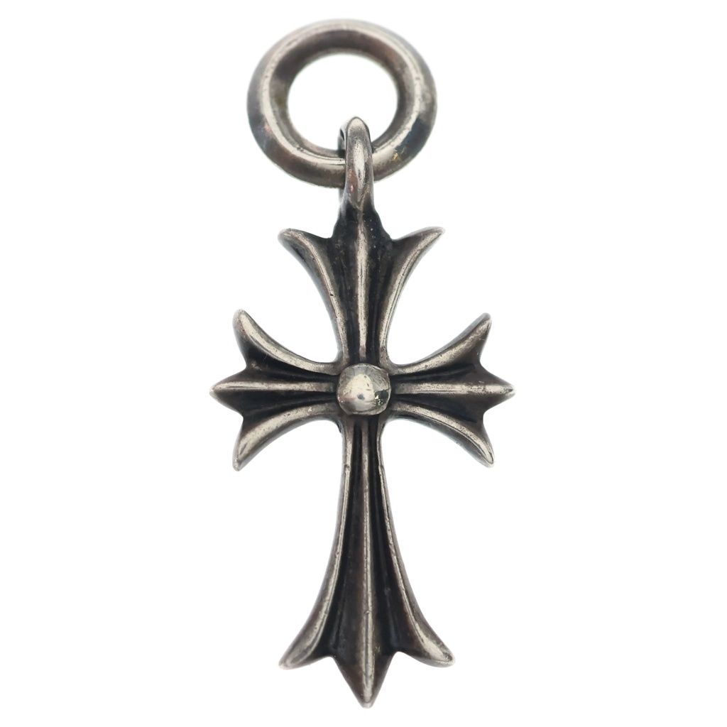 Chrome Hearts Tiny CH Cross Charm Pendant Silver — view 2