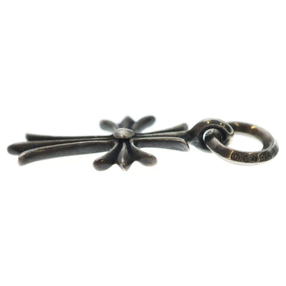Chrome Hearts Tiny CH Cross Charm Pendant Silver — view 3