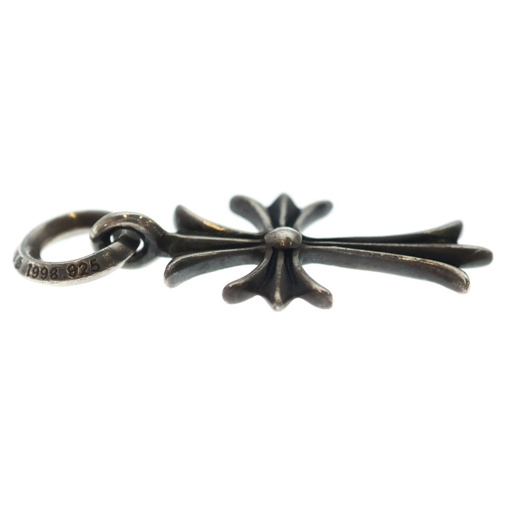 Chrome Hearts Tiny CH Cross Charm Pendant Silver — view 4