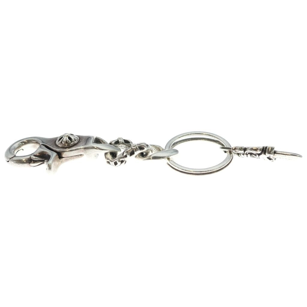 Chrome Hearts Clp Chn Fancy-s Short Fancy Link Key Chain Silver — view 4