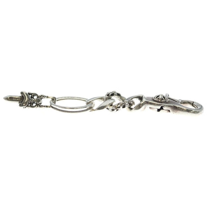 Chrome Hearts Clp Chn Fancy-s Short Fancy Link Key Chain Silver — view 3