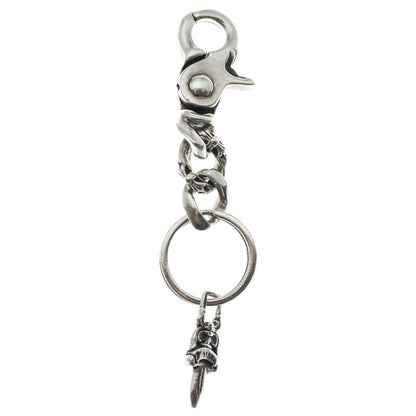 Chrome Hearts Clp Chn Fancy-s Short Fancy Link Key Chain Silver — view 2