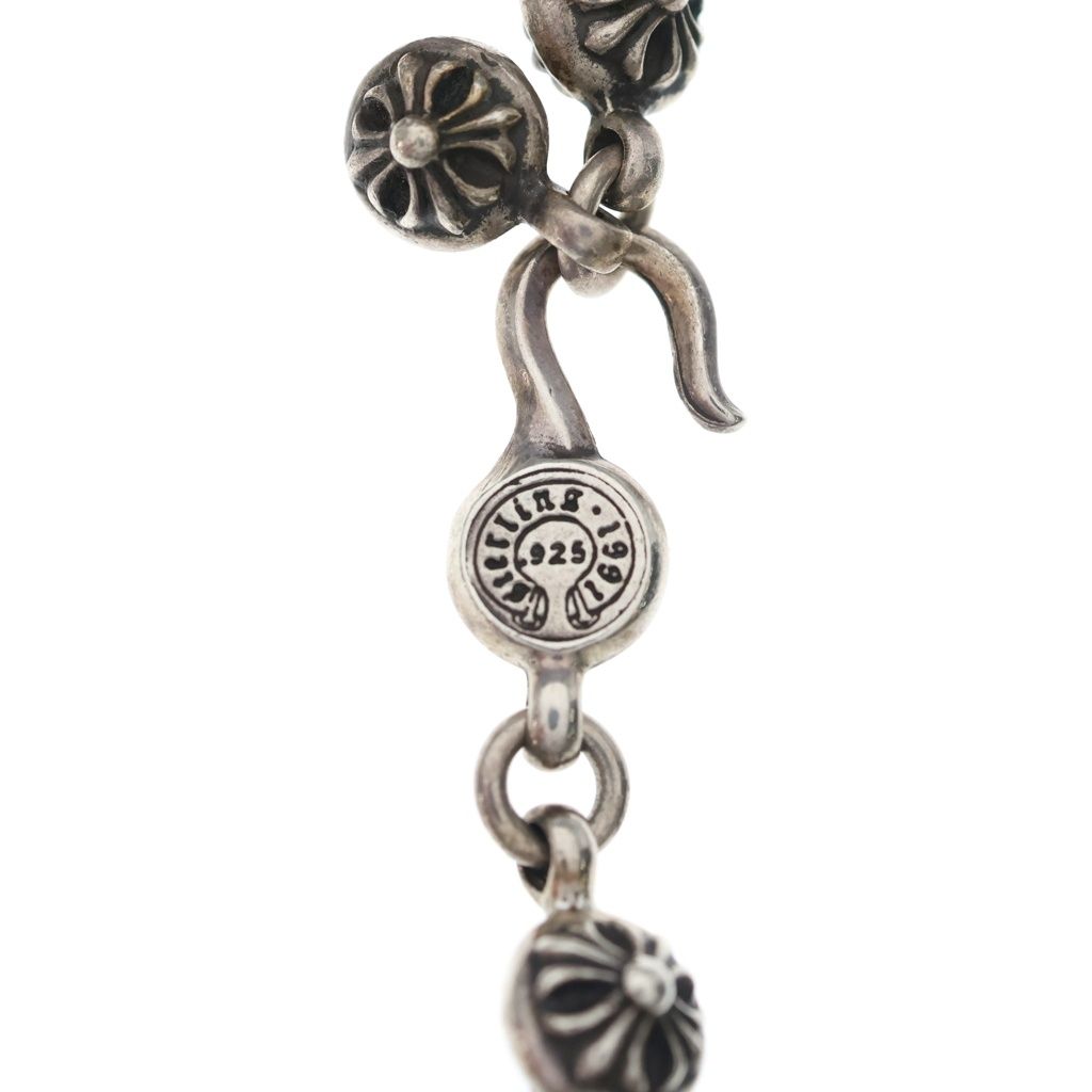 Chrome Hearts No1 Ball 1 Cross Bracelet Silver — view 6