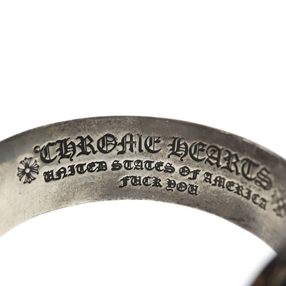Chrome Hearts CH Scroll Label Calf Silver Bracelet — view 5