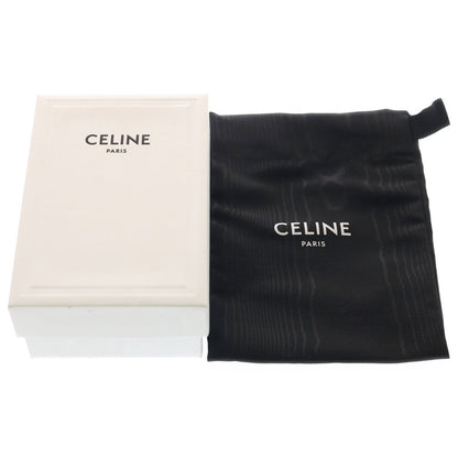 Celine 16 Seeds Satin Calfskin Card Holder with Flap Black — view 6