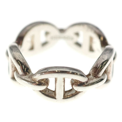 Hermes Chaine D'ancre Ring Silver