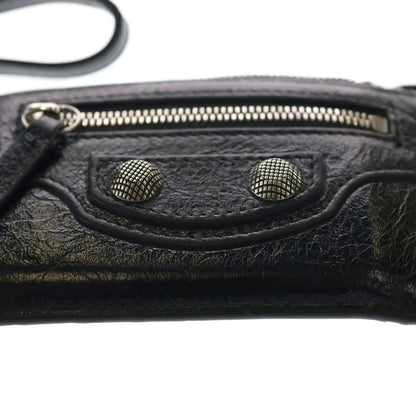 Balenciaga le Cagole Card Case on Strap Bag le Fragment with Neck Black — view 6