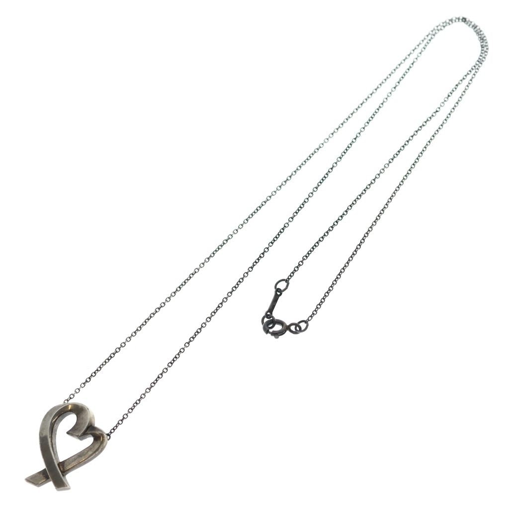 Tiffany & Co Loving Heart Pendant Chain 925 Sterling Silver — view 2