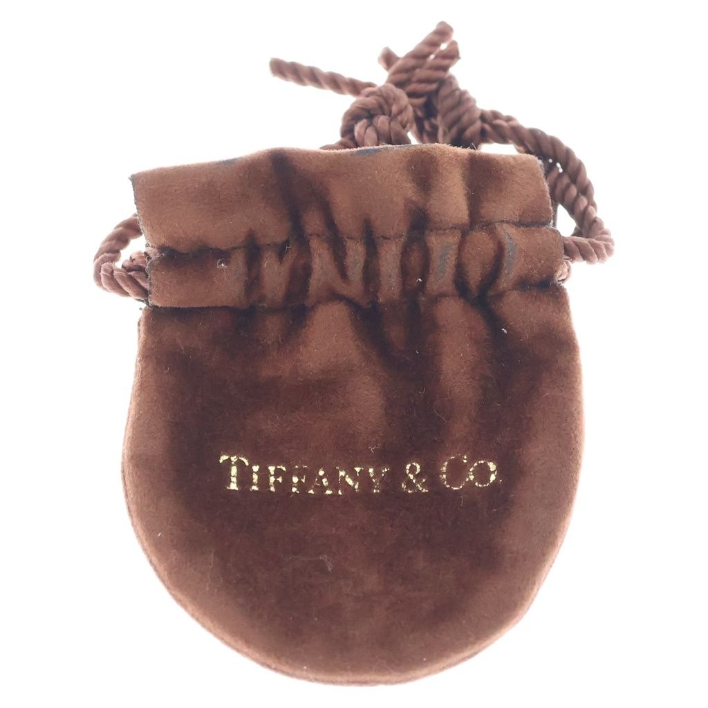 Tiffany & Co Open Heart Diamond Pendant Chain Gold — view 6