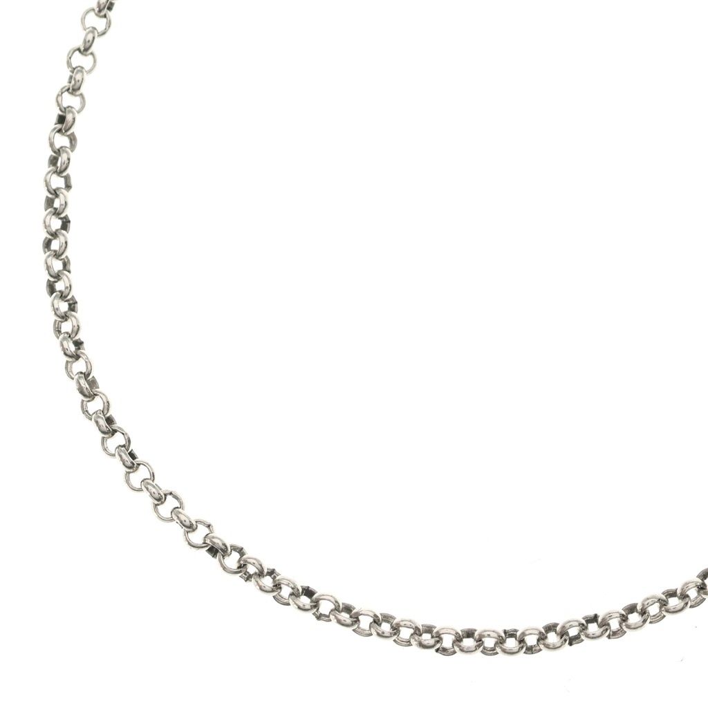 Chrome Hearts Neckchain Vintage Role Chain Necklace Silver