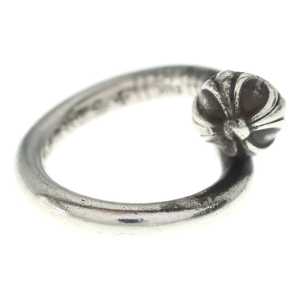Chrome Hearts Nail Crsball Cross Ball Ring Silver — view 3