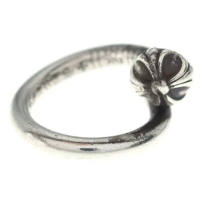 Chrome Hearts Nail Crsball Cross Ball Ring Silver — view 3