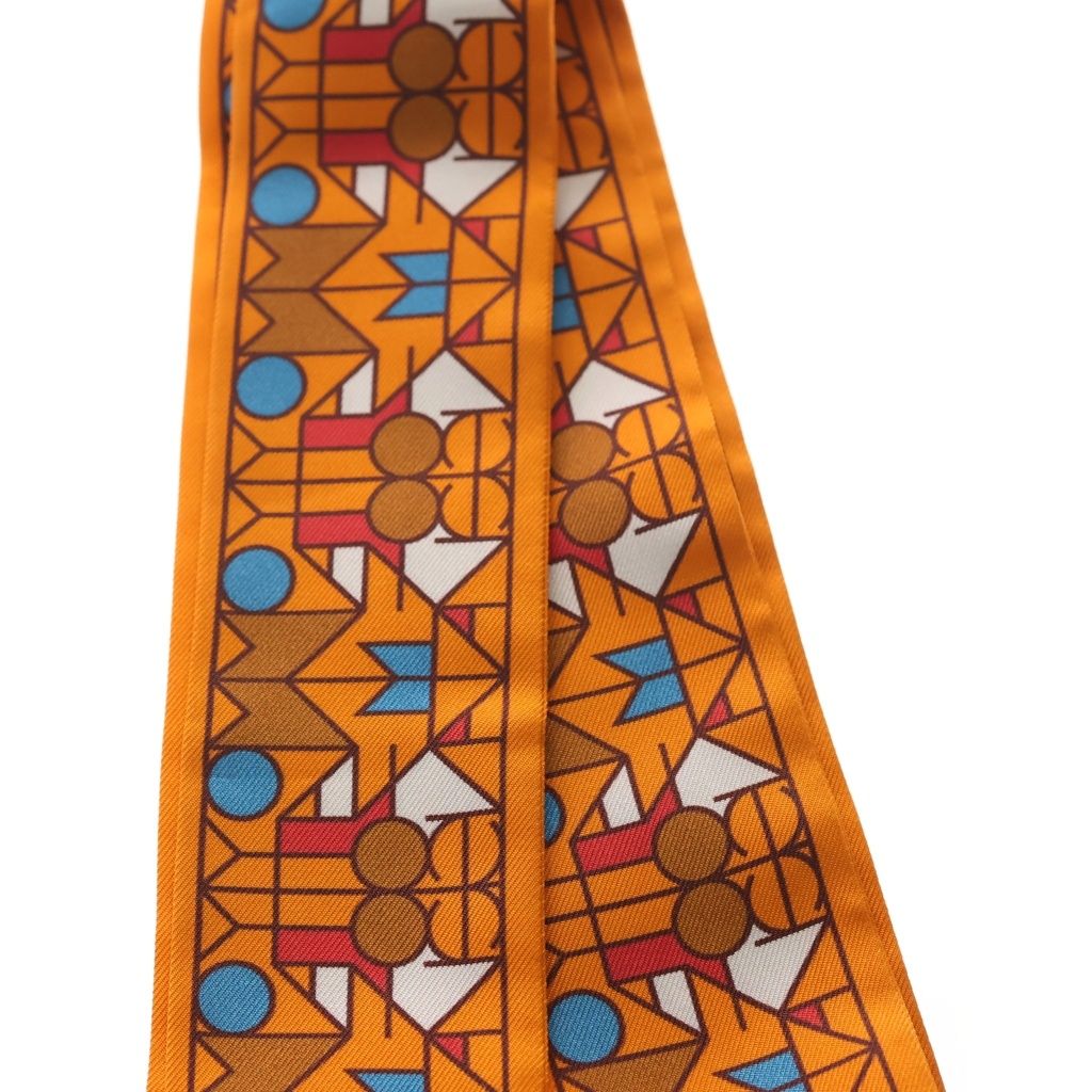 Hermes Moynat Silk Scarf All Over Pattern — view 2