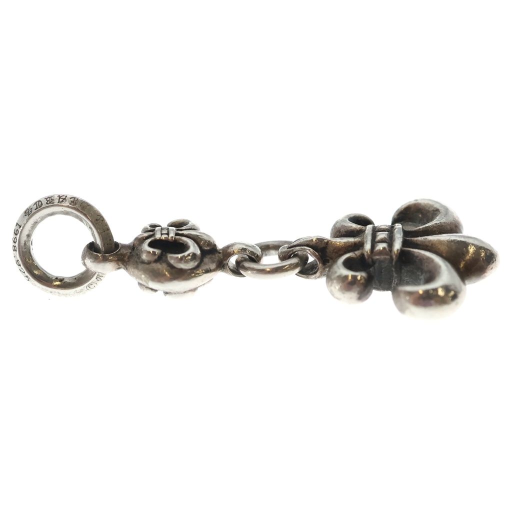 Chrome Hearts BS Fleur 1 Ball BS Flare Charm Silver Pendant — view 4