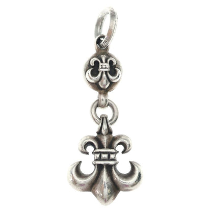 Chrome Hearts BS Fleur 1 Ball BS Flare Charm Silver Pendant