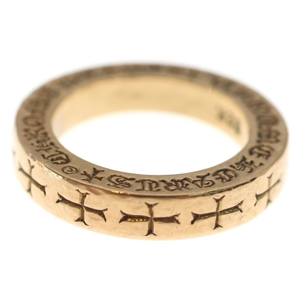 Chrome Hearts 22k 3 Spacer 3 Super You Gold Ring — view 2