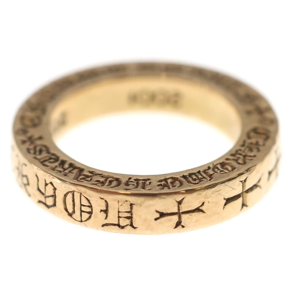 Chrome Hearts 22k 3 Spacer 3 Super You Gold Ring — view 4