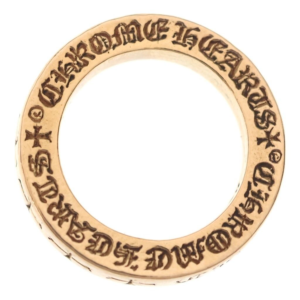 Chrome Hearts 22k 3 Spacer 3 Super You Gold Ring — view 6