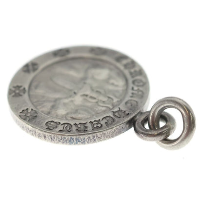 Chrome Hearts Chrm Angl Mdl V2 Angel Medal Charm Pendant Silver — view 6