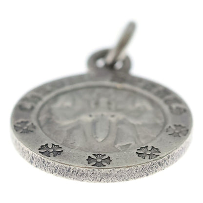 Chrome Hearts Chrm Angl Mdl V2 Angel Medal Charm Pendant Silver — view 5