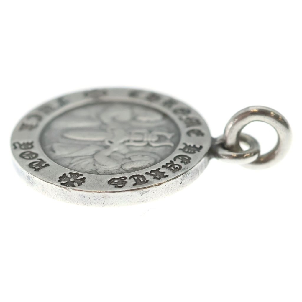 Chrome Hearts Chrm Angl Mdl V1 Angel Medal Charm Pendant Silver — view 3
