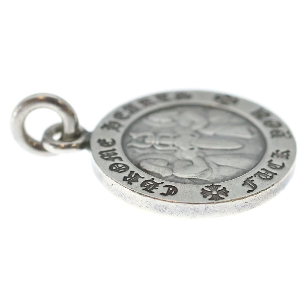 Chrome Hearts Chrm Angl Mdl V1 Angel Medal Charm Pendant Silver — view 4