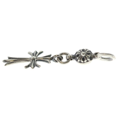 Chrome Hearts Tny CH Crs 1 Ball Tiny CH Cross Charm Pendant Silver — view 3