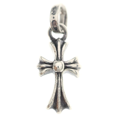 Chrome Hearts Crs Baby Fat Cross Pendant Silver — view 2