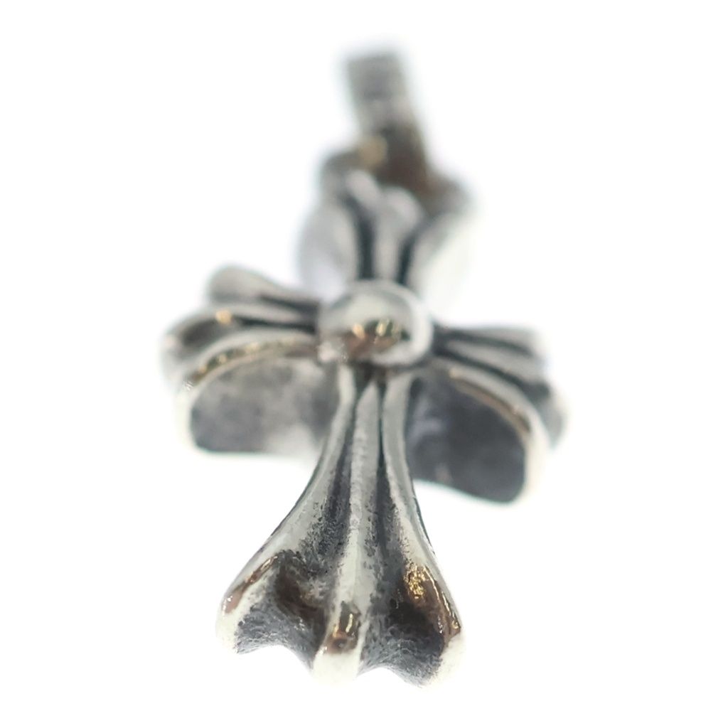 Chrome Hearts Crs Baby Fat Cross Pendant Silver — view 5