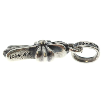 Chrome Hearts Crs Baby Fat Cross Pendant Silver — view 3