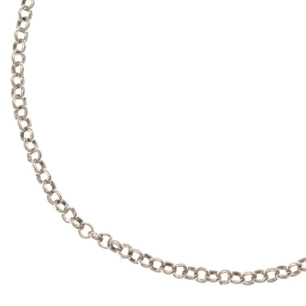 Chrome Hearts Neckchain Roll Chain Necklace Silver