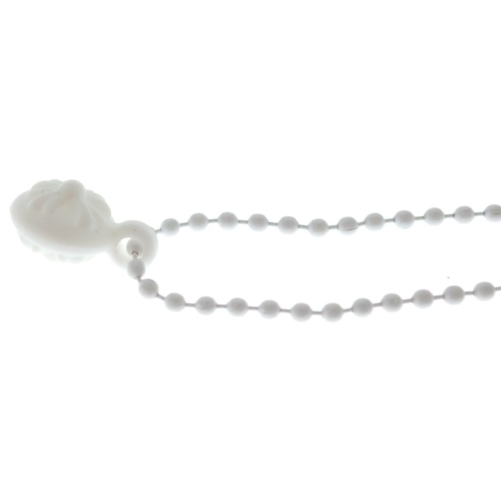 Chrome Hearts Rubber CH Crs Ball 2 Cross Necklace Silicone White — view 5