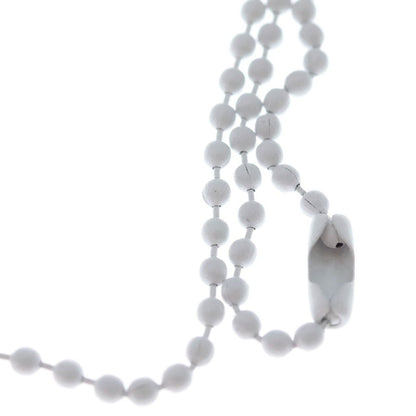 Chrome Hearts Rubber CH Crs Ball 2 Cross Necklace Silicone White — view 4