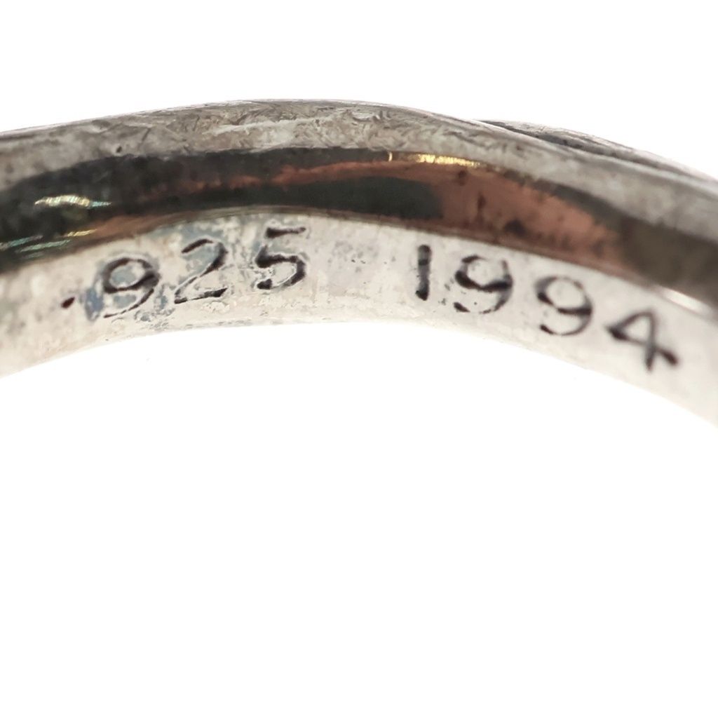 Chrome Hearts Scrl Band Scroll Ring Silver — view 6