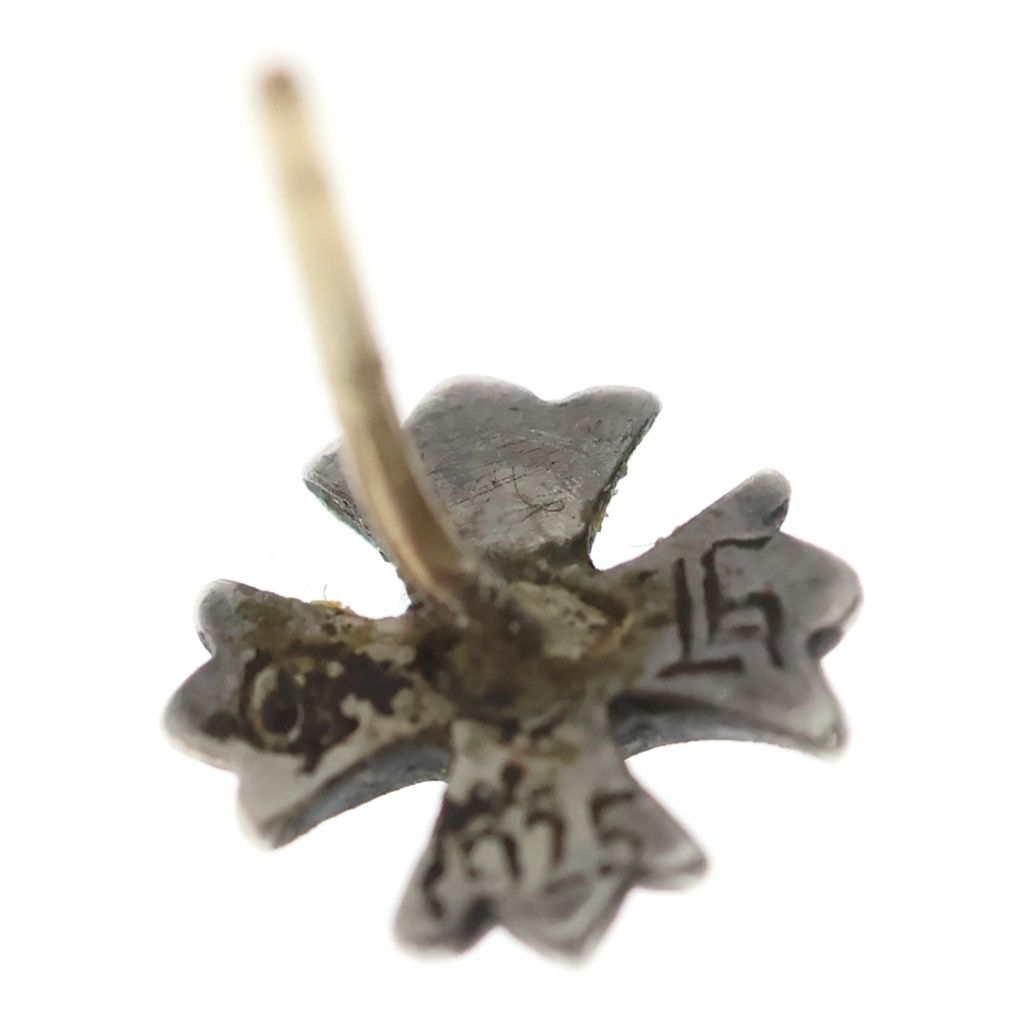 Chrome Hearts No2 CH Pls CH Plus Stud Earrings Silver — view 6