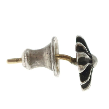Chrome Hearts No2 CH Pls CH Plus Stud Earrings Silver — view 4