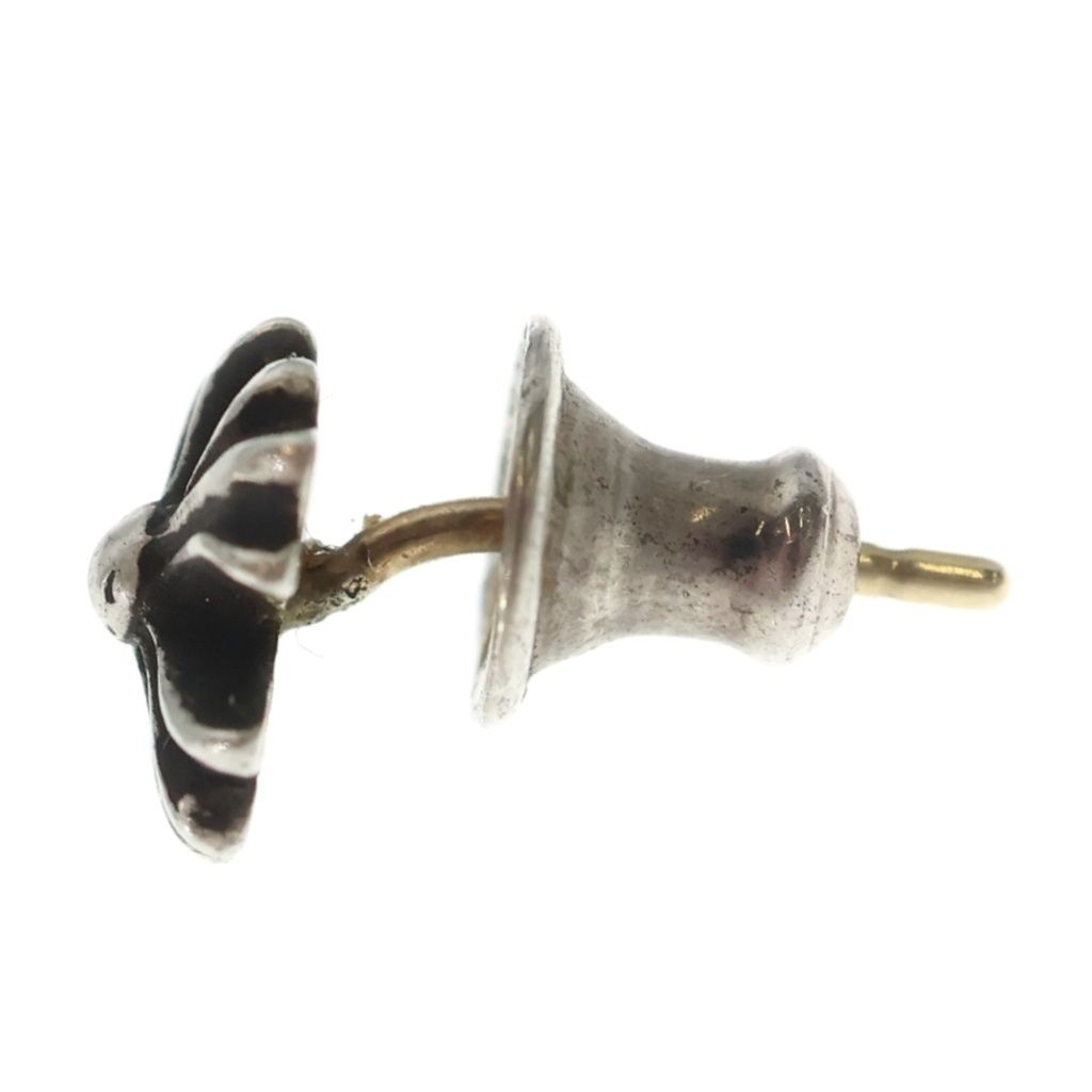 Chrome Hearts No2 CH Pls CH Plus Stud Earrings Silver — view 3