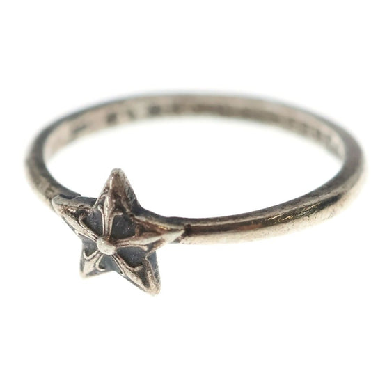 Chrome Hearts Bubblegum Star Ring Silver