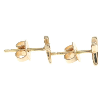 Tiffany & Co Paloma Picasso Graffiti Kiss Stud Earrings 18k Pink Gold — view 4