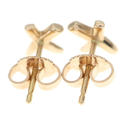 Tiffany & Co Paloma Picasso Graffiti Kiss Stud Earrings 18k Pink Gold — view 2