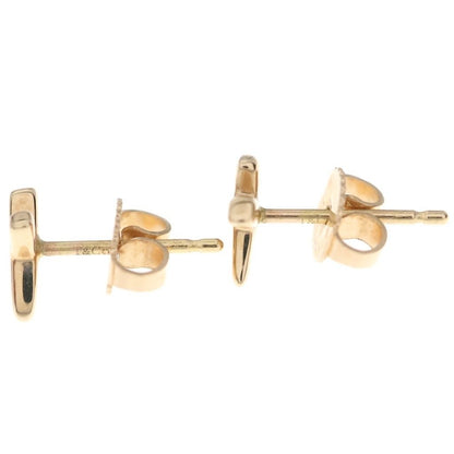 Tiffany & Co Paloma Picasso Graffiti Kiss Stud Earrings 18k Pink Gold — view 3