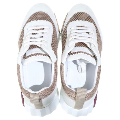 Hermes Bouncing Sneakers Beige White Shoes — view 4