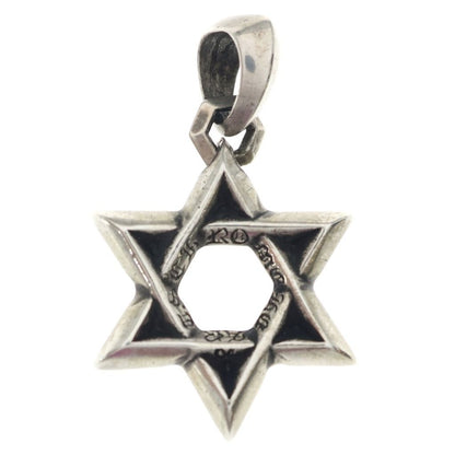 Chrome Hearts Star of David Pendant Silver — view 2
