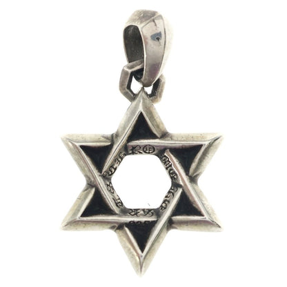 Chrome Hearts Star of David Pendant Silver