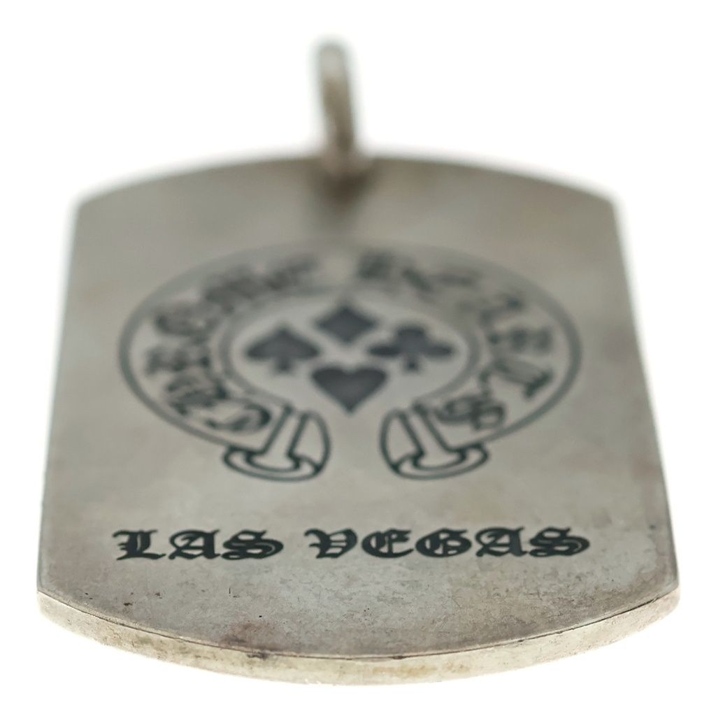 Chrome Hearts Las Vegas Limited D Tag Lrg Ltd Las Large Dog Tag Necklace — view 5